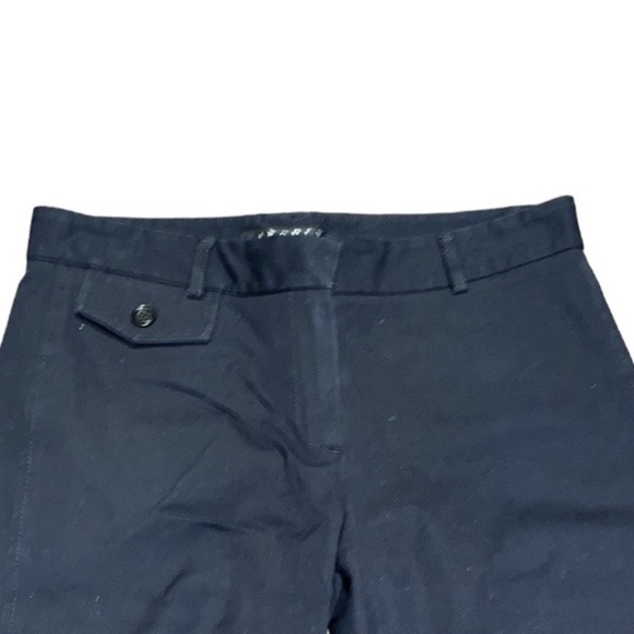THEORY black trouser straight pants Size 4 - Picture 3 of 7